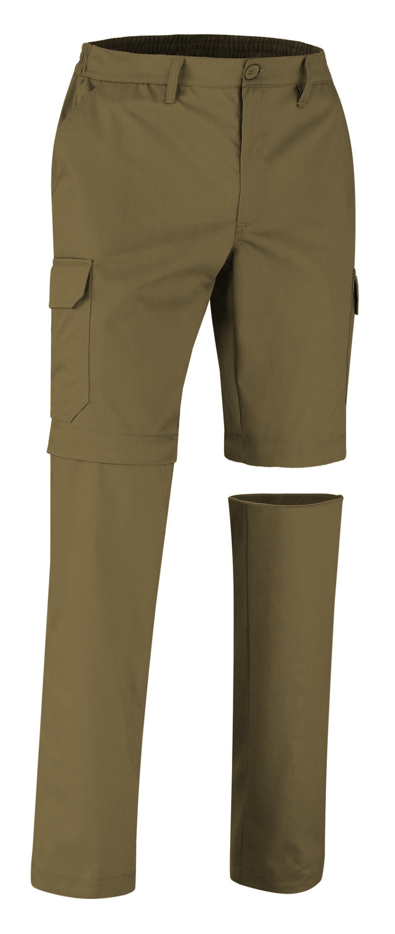 PAVALIVKM Detachable trousers LIVINGSTONE - Καφέ camel