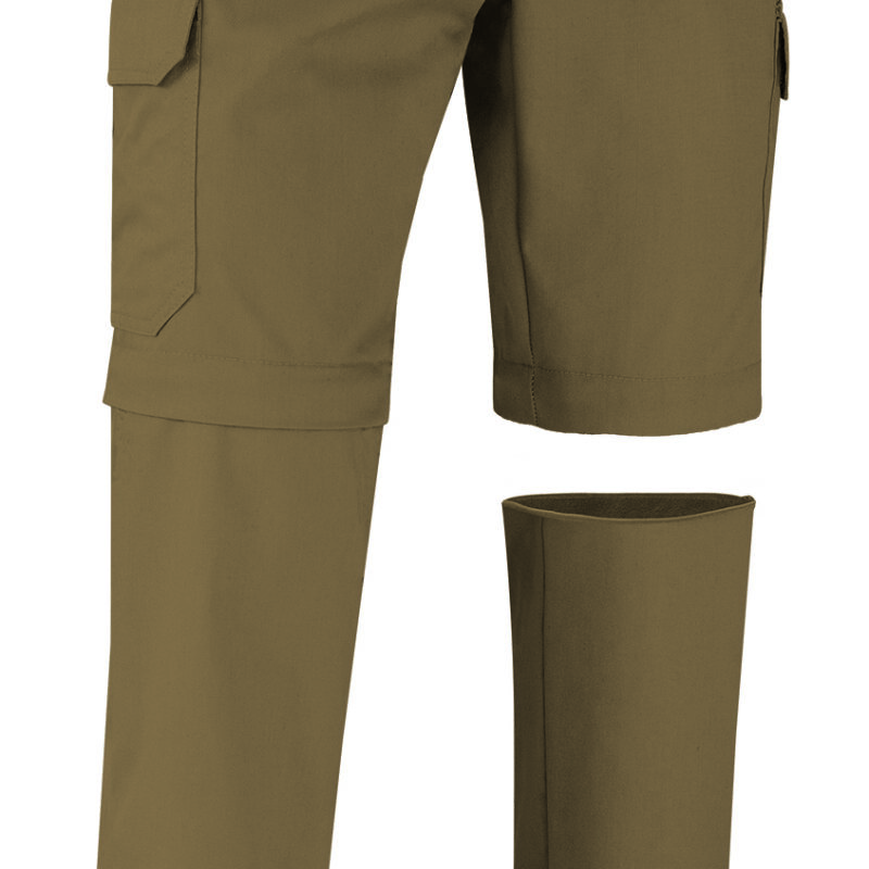 Detachable trousers LIVINGSTONE - Καφέ camel