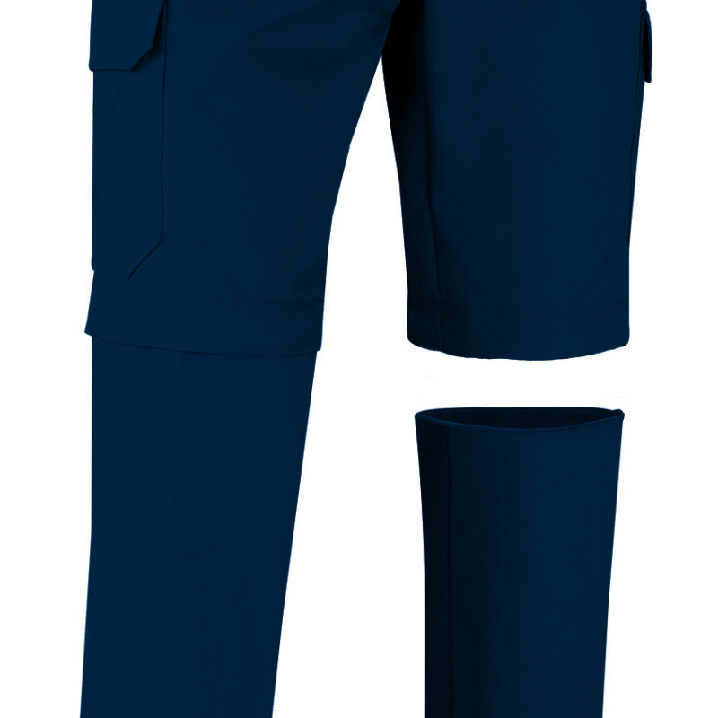 Detachable trousers LIVINGSTONE - Μπλε navy Orion