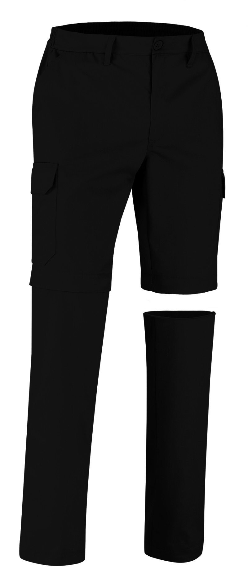 Detachable trousers LIVINGSTONE - Μαύρο