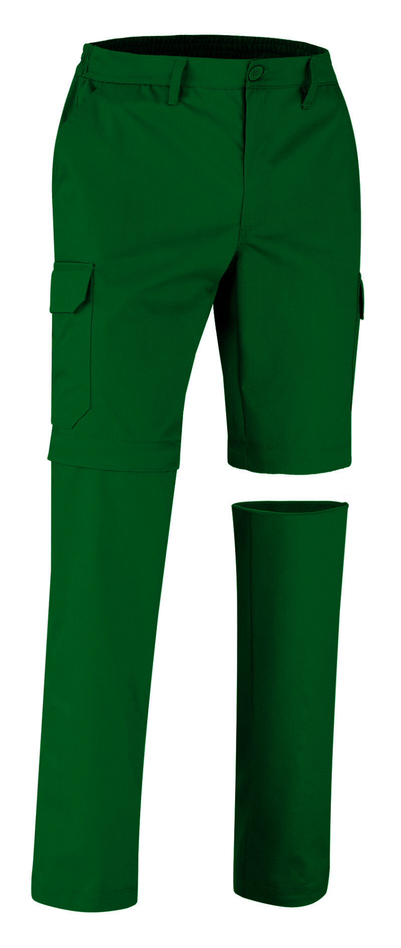 PAVALIVVB Detachable trousers LIVINGSTONE - Πράσινο μπουκαλί