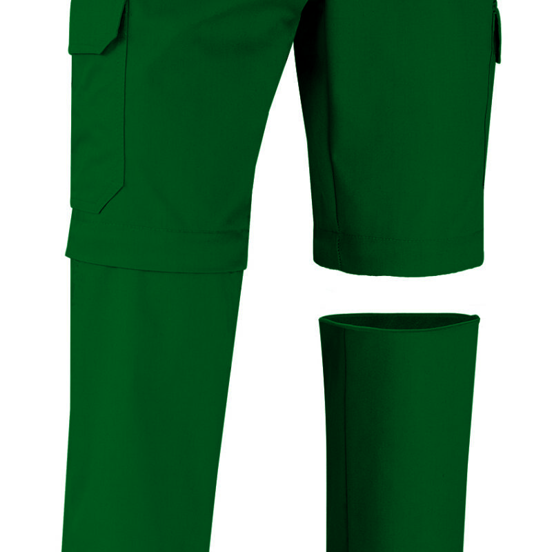 Detachable trousers LIVINGSTONE - Πράσινο μπουκαλί