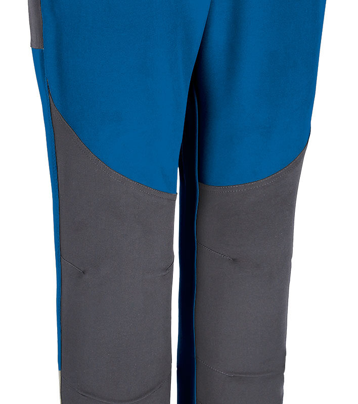 PAVAMERAG Trekking trousers MERIDIUM - Ρουά Μπλε-Charcoal Γκρι