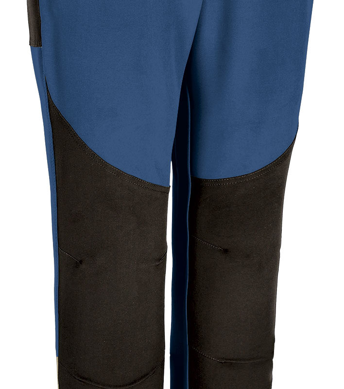 Trekking trousers MERIDIUM - Steel Μπλε-Μαύρο