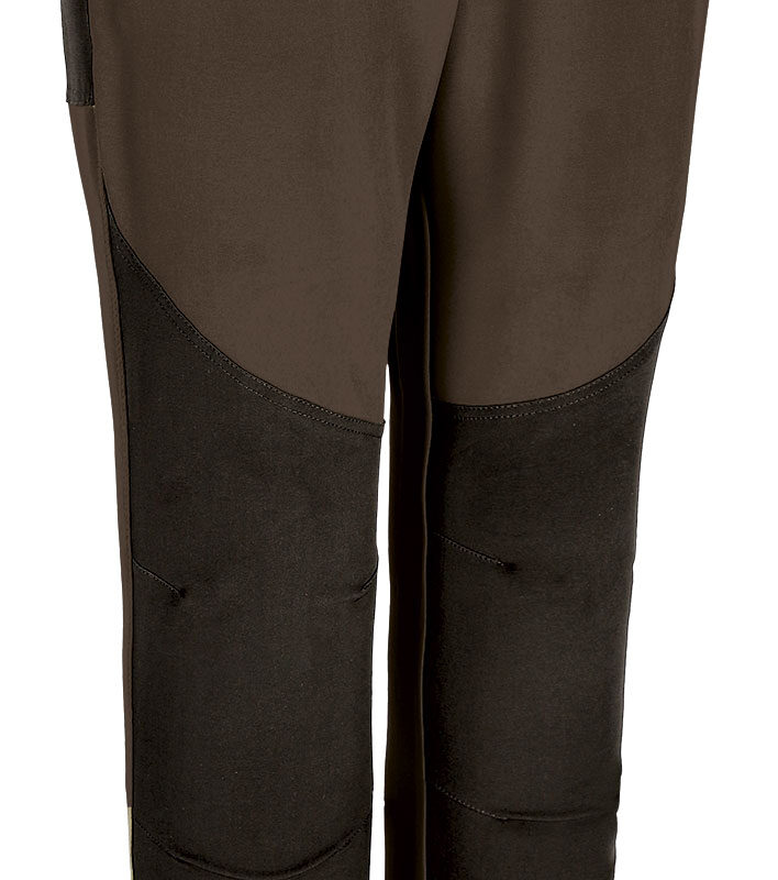 Trekking trousers MERIDIUM - Walnut Καφέ-Μαύρο