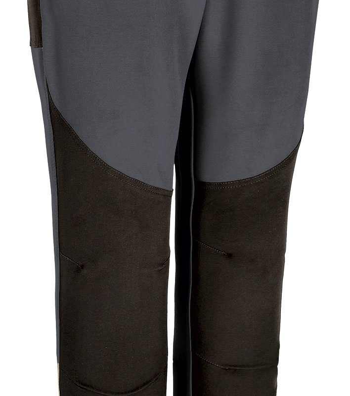 Trekking trousers MERIDIUM - Charcoal Γκρι-Μαύρο