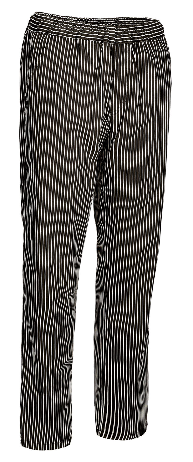 Chef Trousers SIRLOIN - Μαύρο And Λευκό Pinstripe