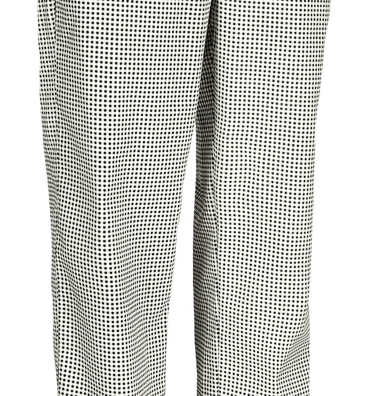 Chef Trousers SIRLOIN - Μαύρο And Λευκό Houndstooth