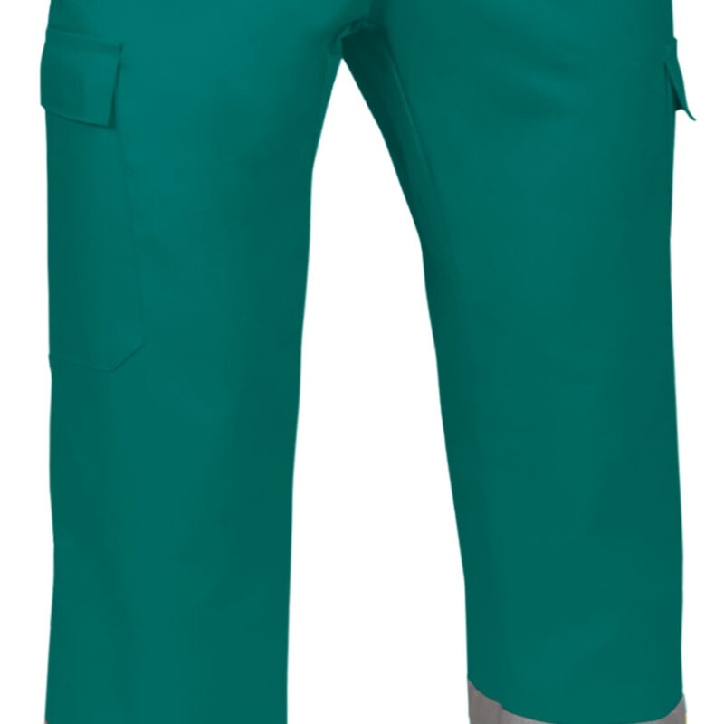 PAVATRAAE Υψηλής ορατότητας Trousers TRAIN - Fluo Κίτρινο-Amazon Πράσινο