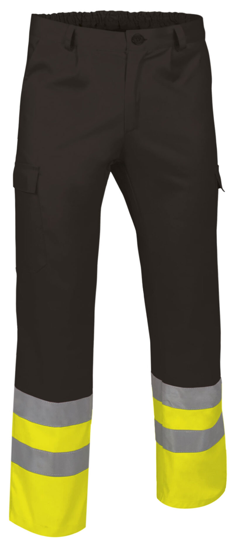 PAVATRAAN Υψηλής ορατότητας Trousers TRAIN - Fluo Κίτρινο-Μαύρο