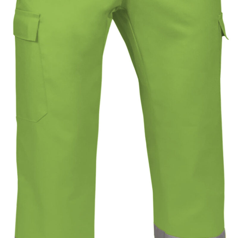 Υψηλής ορατότητας Trousers TRAIN - Fluo Κίτρινο-Μήλο Πράσινο