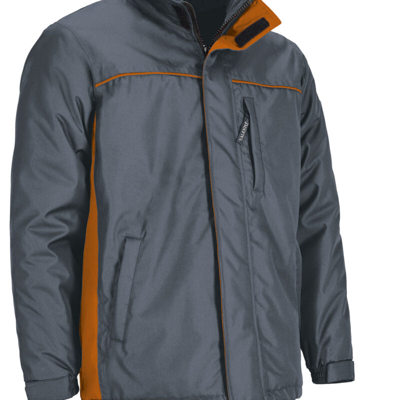PKVATHUGN Parka THUNDER - Cement Γκρι-Party Πορτοκαλί
