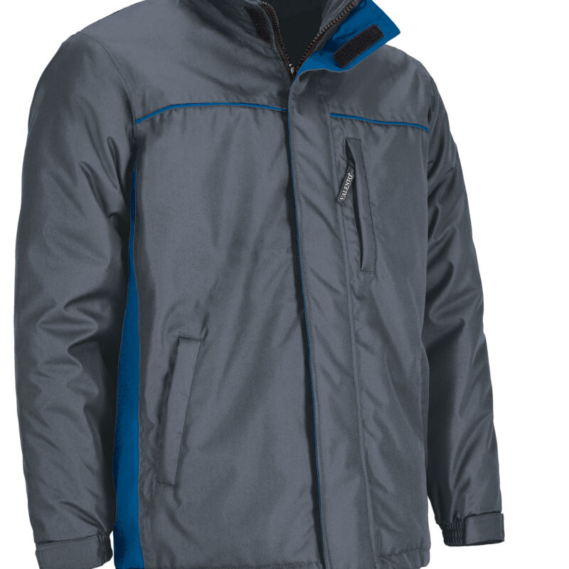 Parka THUNDER - Cement Γκρι-Ρουά Μπλε