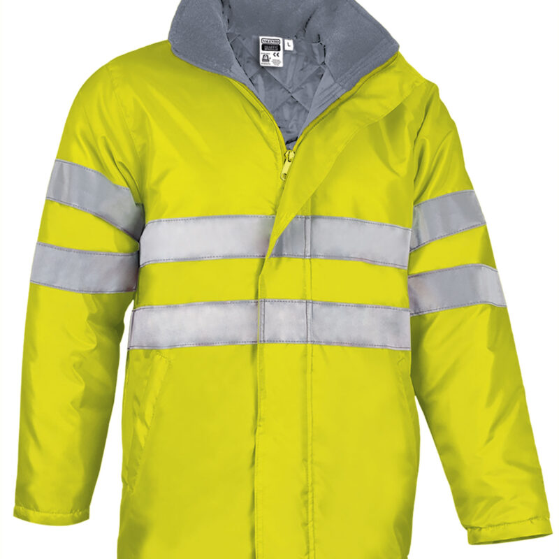Υψηλής ορατότητας Parka TRAFFIC - Fluo Κίτρινο