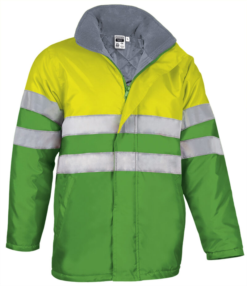 PKVATRAAP Υψηλής ορατότητας Parka TRAFFIC - Fluo Κίτρινο-Μήλο Πράσινο