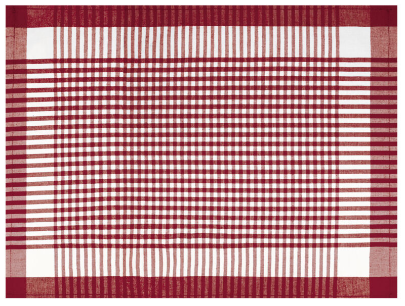 PLVAAPPBR Kitchen Towel APPETIT - Λευκό-Lotto Κόκκινο