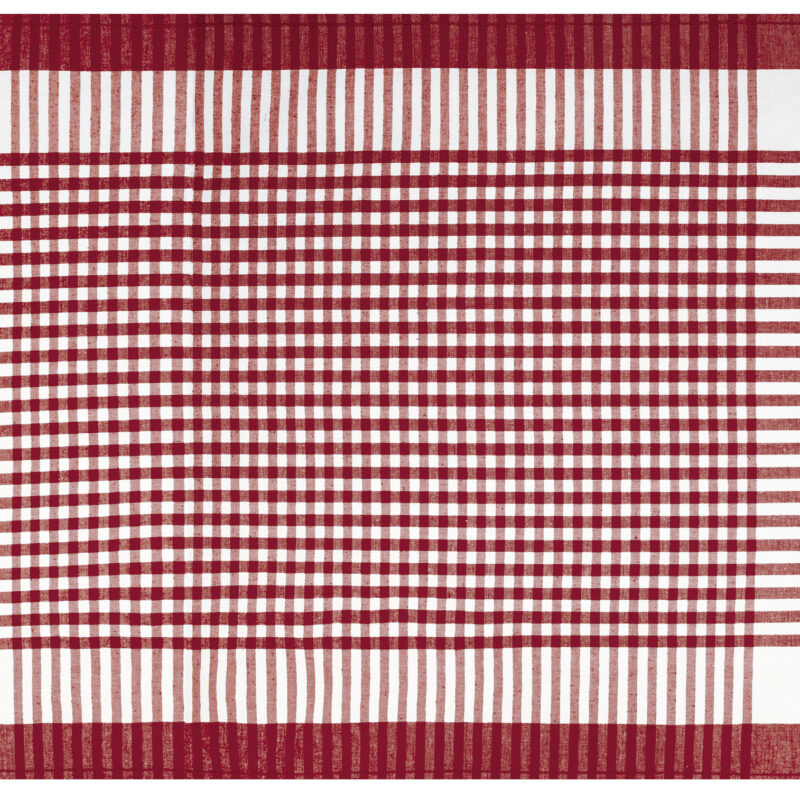 PLVAAPPBR Kitchen Towel APPETIT - Λευκό-Lotto Κόκκινο