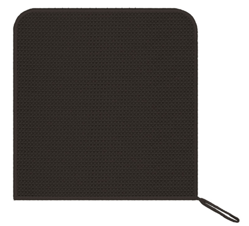 PLVAGIRNG Microfiber cleaning cloth GIRAFFE - Μαύρο
