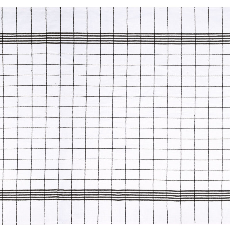 PLVAKITBN Kitchen Towel KITCHEN - Λευκό-Μαύρο