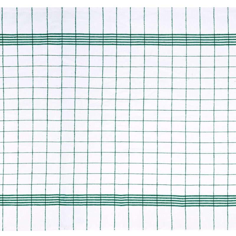 PLVAKITBV Kitchen Towel KITCHEN - Λευκό-Kelly Πράσινο