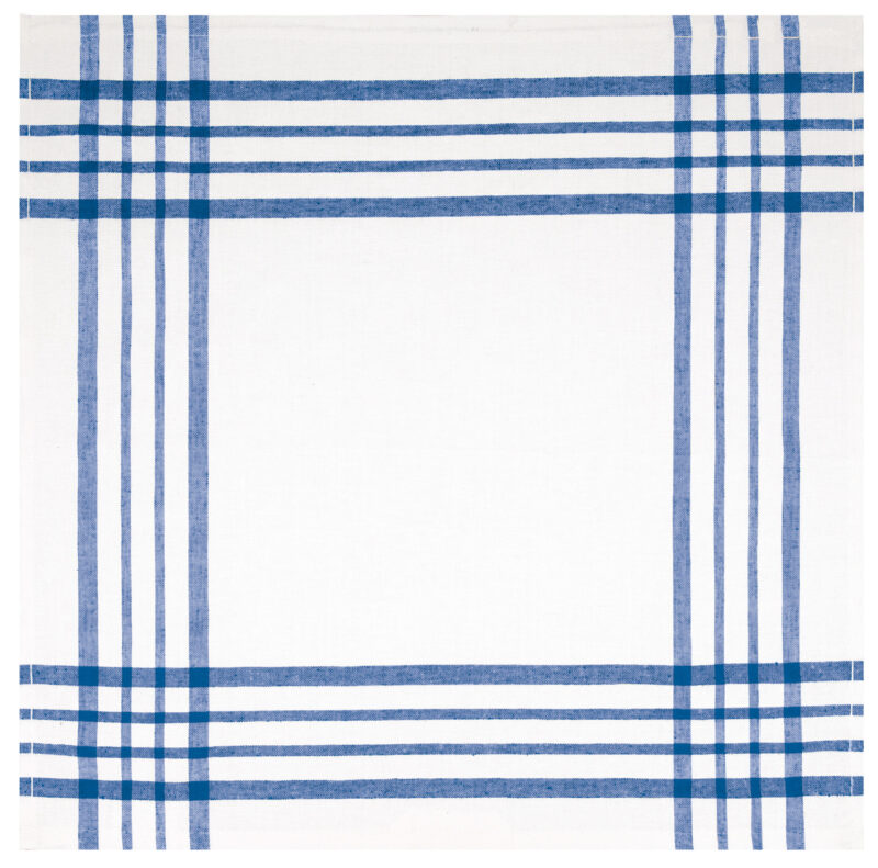 PLVATARBA Kitchen Towel TARTAR - Λευκό-Ρουά Μπλε