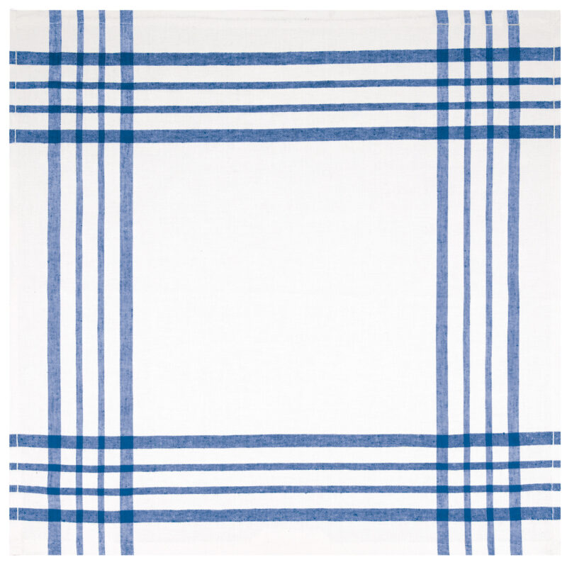 PLVATARBA Kitchen Towel TARTAR - Λευκό-Ρουά Μπλε