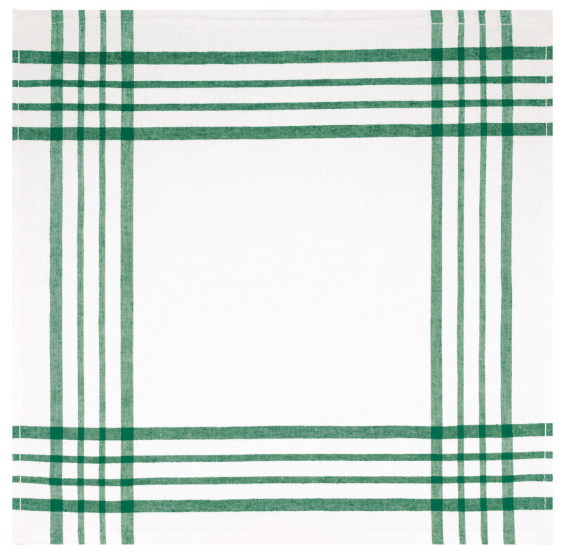PLVATARBV Kitchen Towel TARTAR - Λευκό-Kelly Πράσινο