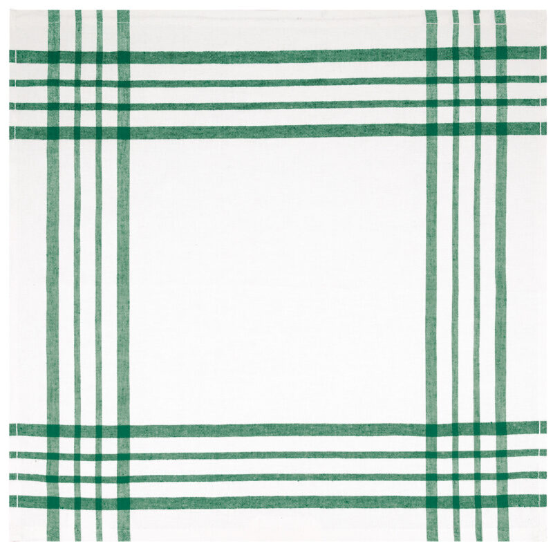PLVATARBV Kitchen Towel TARTAR - Λευκό-Kelly Πράσινο