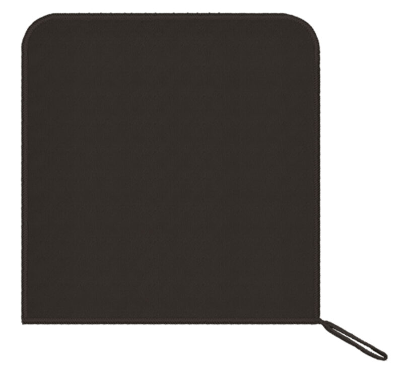 PLVAZEBNG Microfiber cleaning cloth ZEBRA - Μαύρο