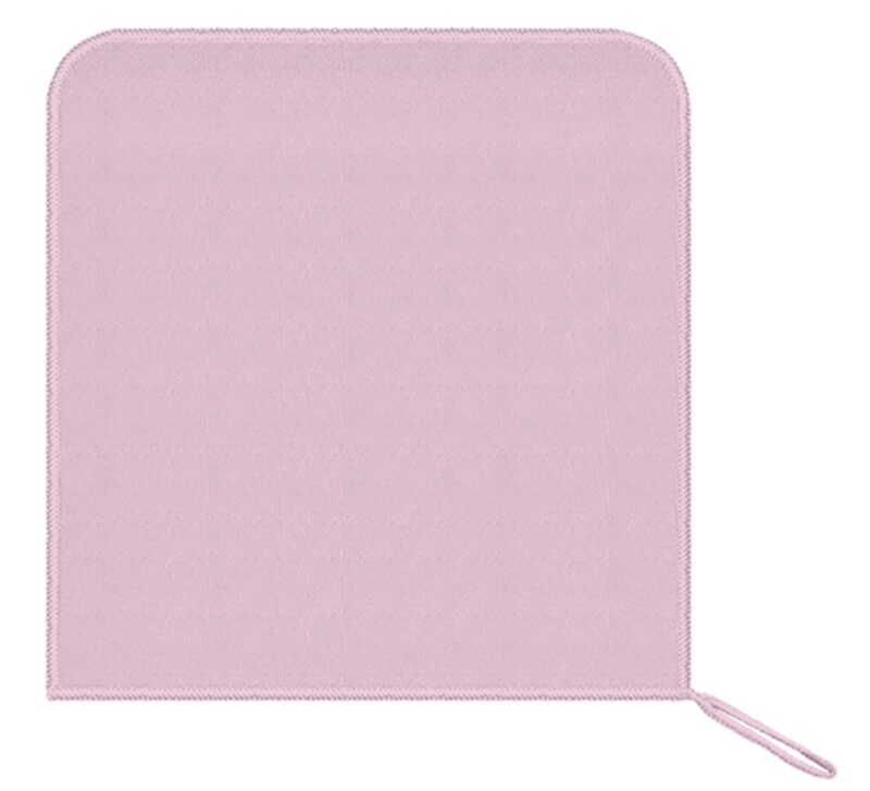 PLVAZEBRS Microfiber cleaning cloth ZEBRA - Ροζ cake