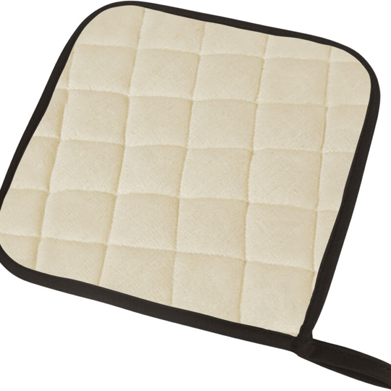 Kitchen pot holder PUDDING - Off-Λευκό-Μαύρο