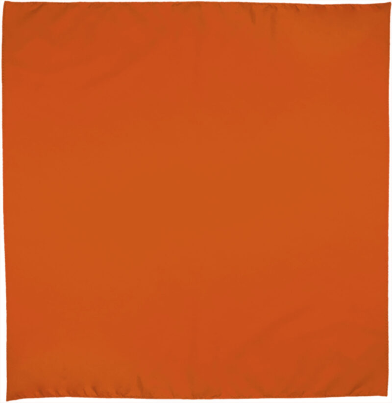 Squared scarf BANDANA - Πορτοκαλί party