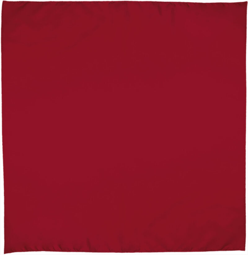 PNVABANRJ Squared scarf BANDANA - Κόκκινο lotto