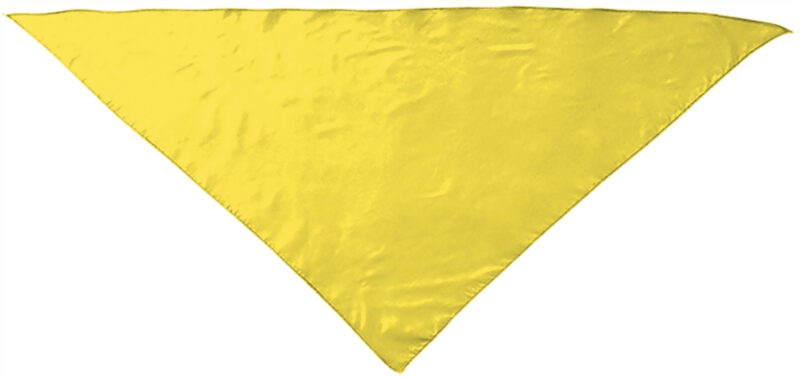 PNVAFIEAM Triangular scarf FIESTA - Κίτρινο λεμονί