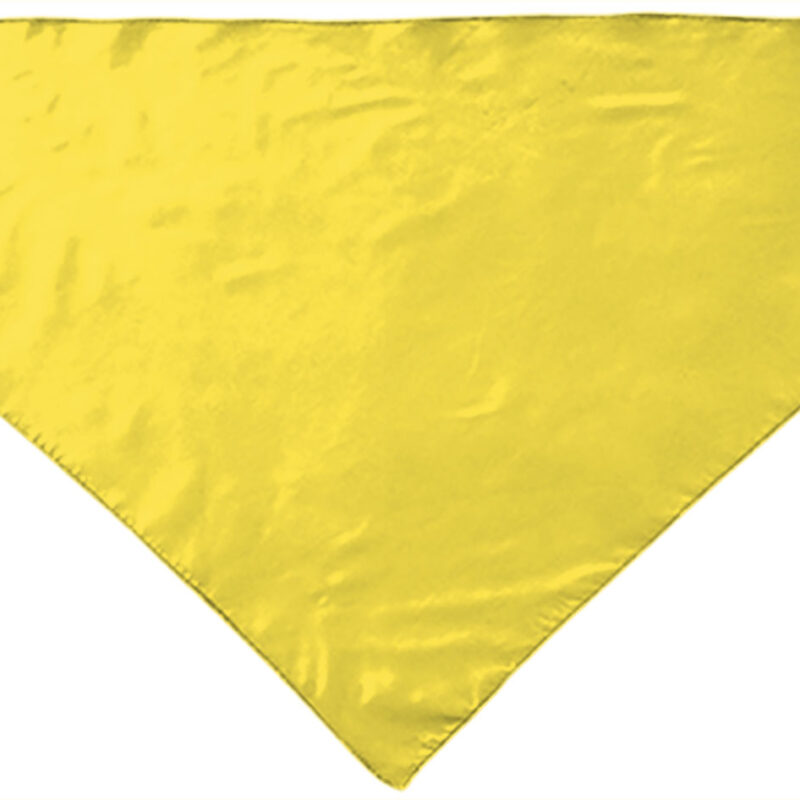 PNVAFIEAM Triangular scarf FIESTA - Κίτρινο λεμονί