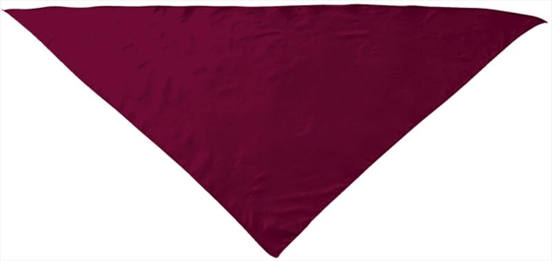 PNVAFIEGT Triangular scarf FIESTA - Μπορντό μαόνι