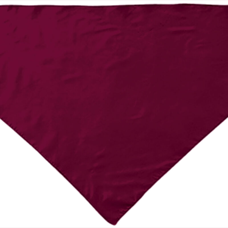 PNVAFIEGT Triangular scarf FIESTA - Μπορντό μαόνι