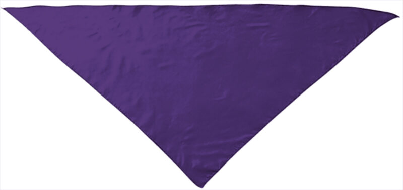 PNVAFIEMD Triangular scarf FIESTA - Βιολετί σταφύλι