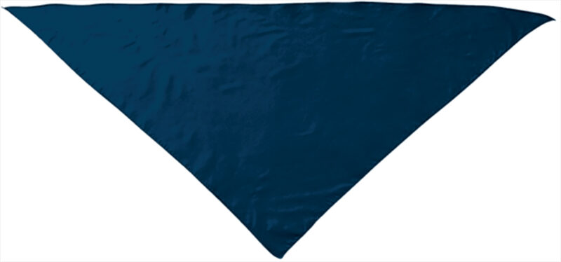 Triangular scarf FIESTA - Night Μπλε σκούρο Μπλε