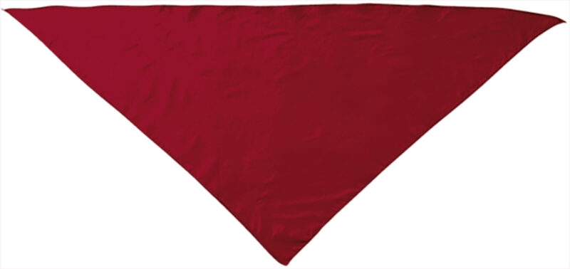 PNVAFIERJ Triangular scarf FIESTA - Κόκκινο lotto