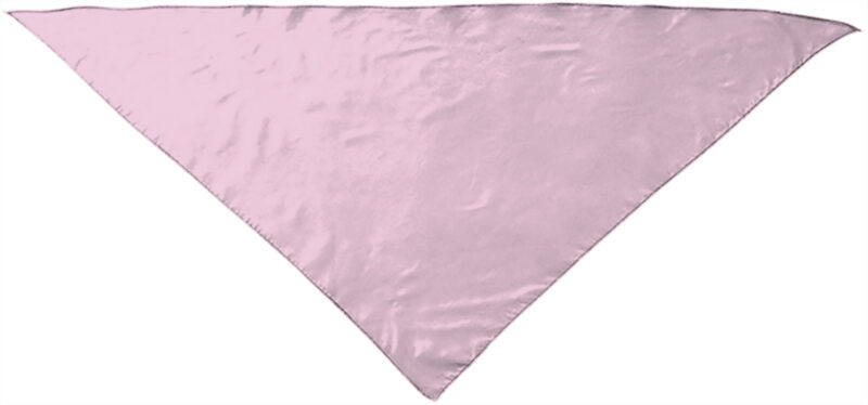 PNVAFIERS Triangular scarf FIESTA - Ροζ cake