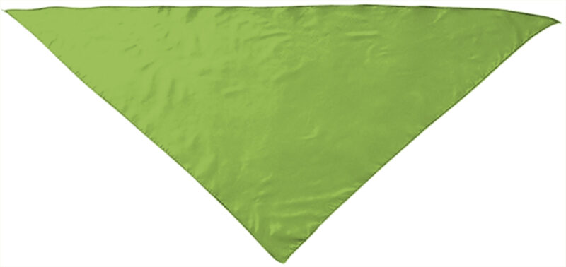 PNVAFIEVM Triangular scarf FIESTA - Πράσινο μήλο