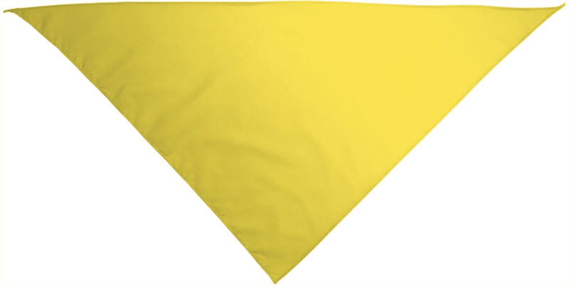 PNVAPOPAM Triangular scarf GALA - Κίτρινο λεμονί
