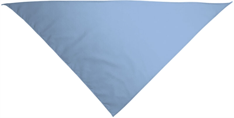 Triangular scarf GALA - Γαλάζιο