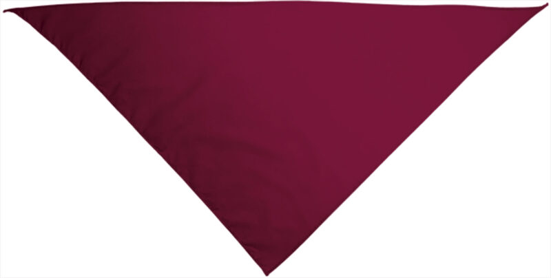 PNVAPOPGT Triangular scarf GALA - Μπορντό μαόνι