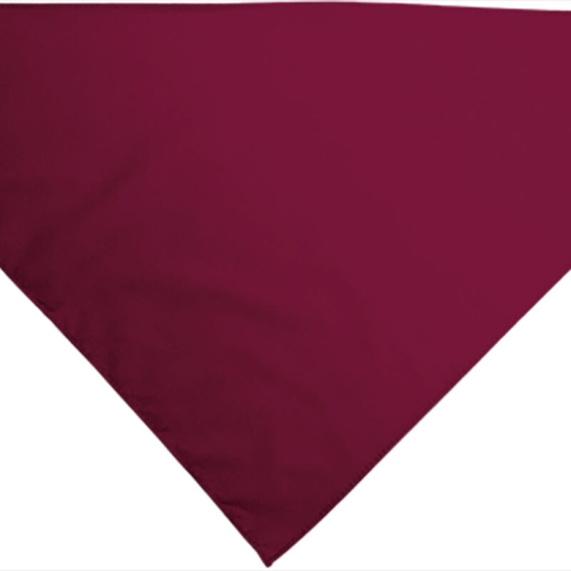PNVAPOPGT Triangular scarf GALA - Μπορντό μαόνι