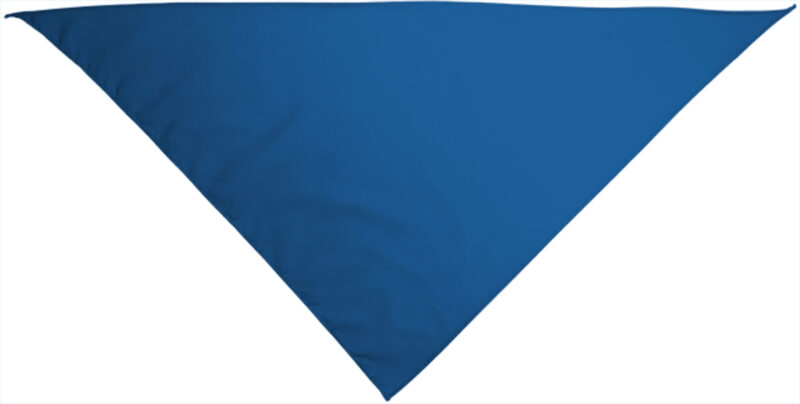 PNVAPOPRY Triangular scarf GALA - Μπλε ρουά