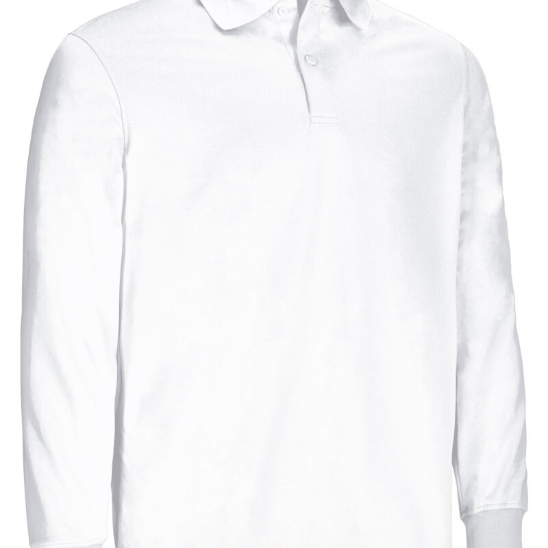 POVABINBL Μακρυμάνικο Sports Polo BUIN - Λευκό