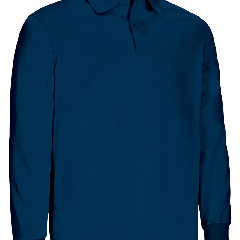 POVABINMR Μακρυμάνικο Sports Polo BUIN - Μπλε navy Orion
