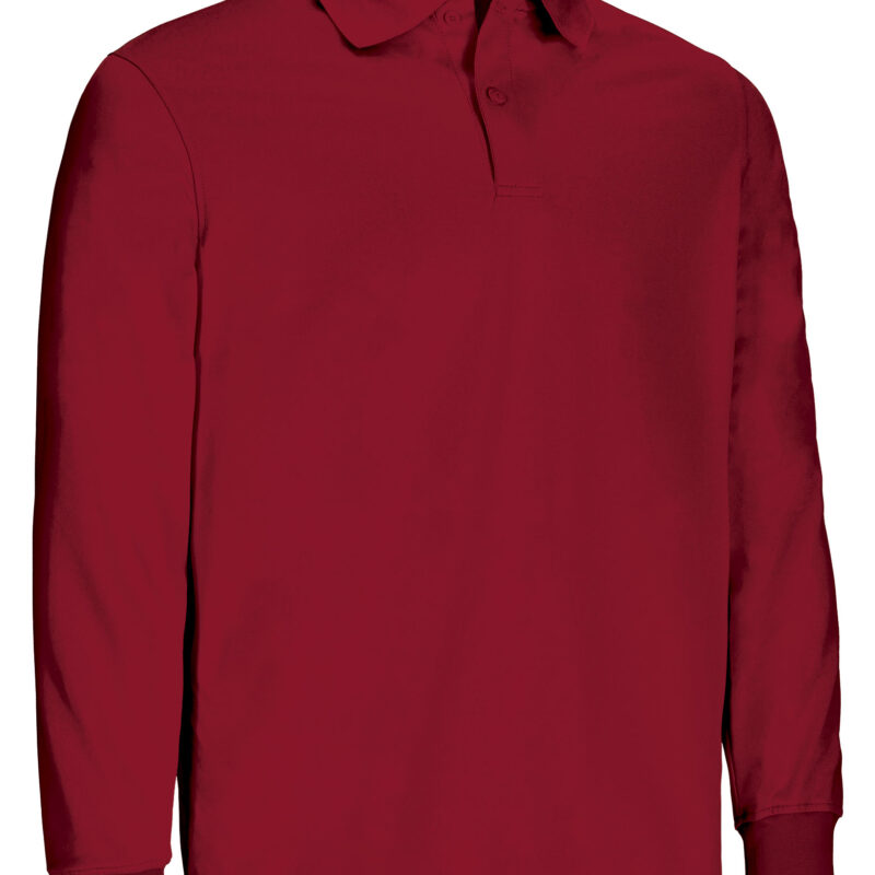 POVABINRJ Μακρυμάνικο Sports Polo BUIN - Κόκκινο lotto